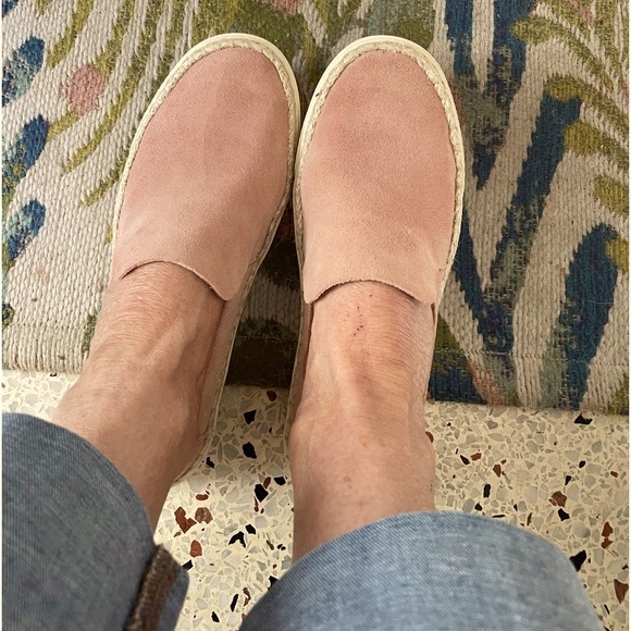 Toms Bloom Suede Rope Espradille Slip On Loafers Women’s/7.5 - Picture 4 of 9